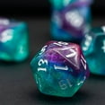thumbnail image 3 of Cusdie 7-Die Acrylic DND Dice, Sickle Font Polyhedral Dice Set for Role Playing Game Dungeons and Dragons D&D Dice Pathfinder, 3 of 5