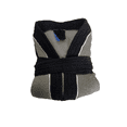 thumbnail image 2 of Bata de Baño Unisex Microfibra Football Gris Negro TexBen, 2 of 4