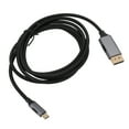 thumbnail image 1 of Type C To DisplayPort Cable, 8K 60hz USB Type C To DisplayPort 1.4 Cable High Speed Data Transfer Rate 5.9ft  for Laptop, 1 of 8