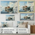 thumbnail image 4 of Designart "Blue White Iceberg Frozen Wonder" Iceberg Wall Art Print, 4 of 5