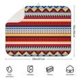 thumbnail image 2 of Multi-use boho kitchen drying mat 18x24 Inch featuring floral design, soft microfiber, washable and foldable, 2 of 5