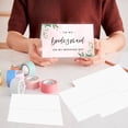 thumbnail image 2 of Koyal Wholesale Wedding Cards Set with Envelopes, Blush Pink Greenery Leaves To My Bridesmaid On My Wedding Day, 8-PK, 2 of 5