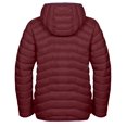 thumbnail image 3 of Mapamyumco Women's Puffer Jacket, Lightweight Hooded Winter Coat Windproof and Packable Dark Red L, 3 of 7