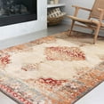 thumbnail image 2 of Loloi II Isadora Collection Area Rug ISA-04 ANT. Ivory / Sunset 5' x 7'-3", 2 of 2