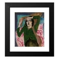 thumbnail image 2 of Ernst Ludwig Kirchner 20x22 Black Modern Framed Museum Art Print Titled - Woman in a Green Jacket (1913), 2 of 5