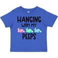 thumbnail image 3 of Inktastic Easter Hanging with My Peeps Pastel Bunnies Boys or Girls Toddler T-Shirt, 3 of 5