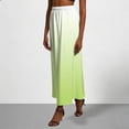 thumbnail image 5 of TaTaai Women's Satin Elastic Waist Maxi Skirt with Drawstring, Solid Color, and Flowy Ankle-Length Silhouette Gift, 5 of 7