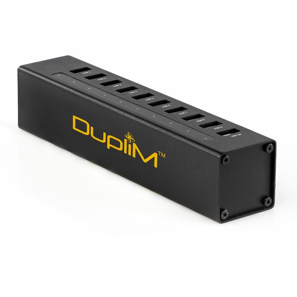 DupliM 1:10 Mini USB 3.0 Flash Drive Duplicator Burner Computer Connected for and PC Walmart.com