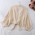 thumbnail image 6 of Pohista Women Spring Shirts Long Sleeve Shirts for Women Womens Shirts Trendy Dressy my orders delivery, 6 of 7