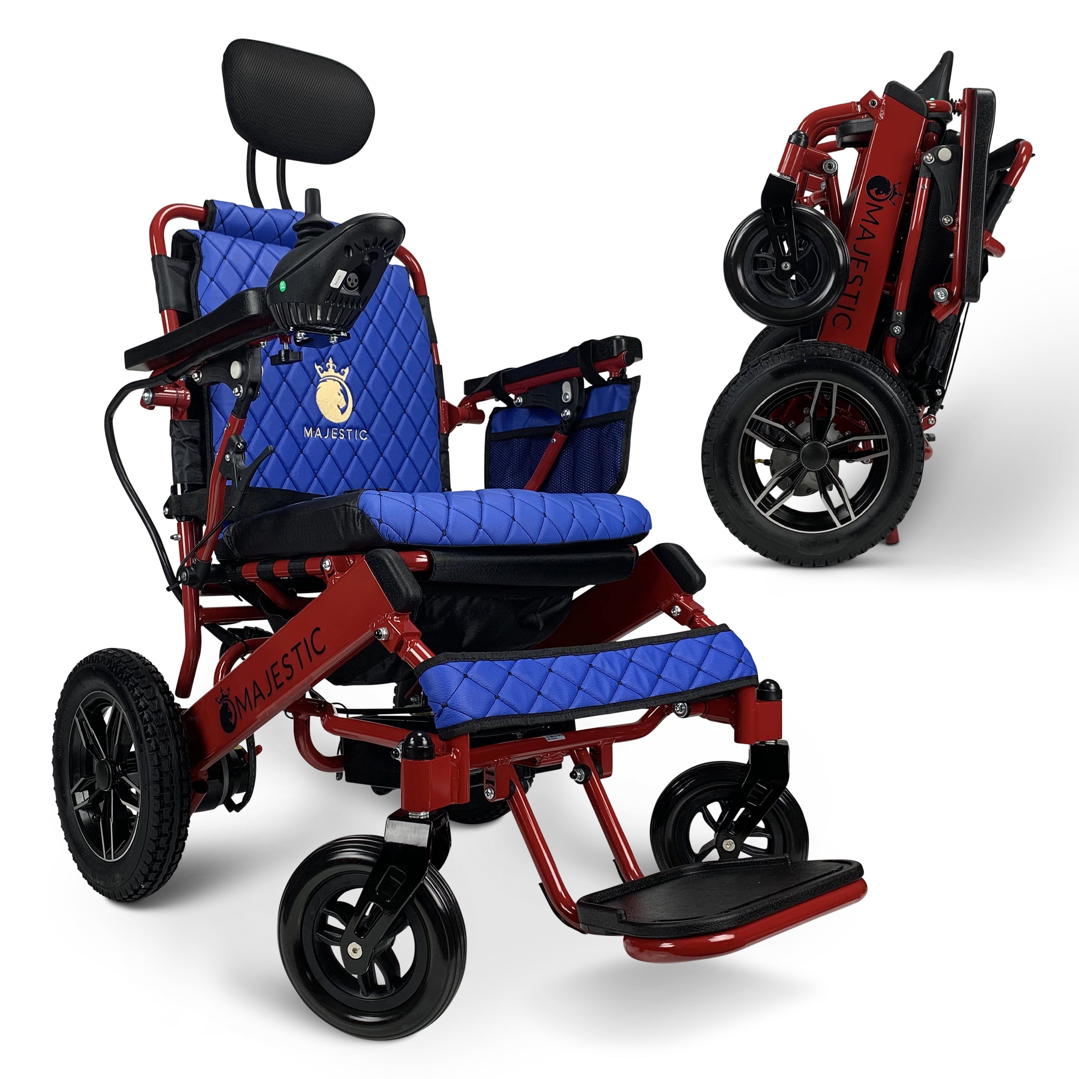 MAJESTIC 2022 New Remote Controlled Electric Wheelchair, Foldable