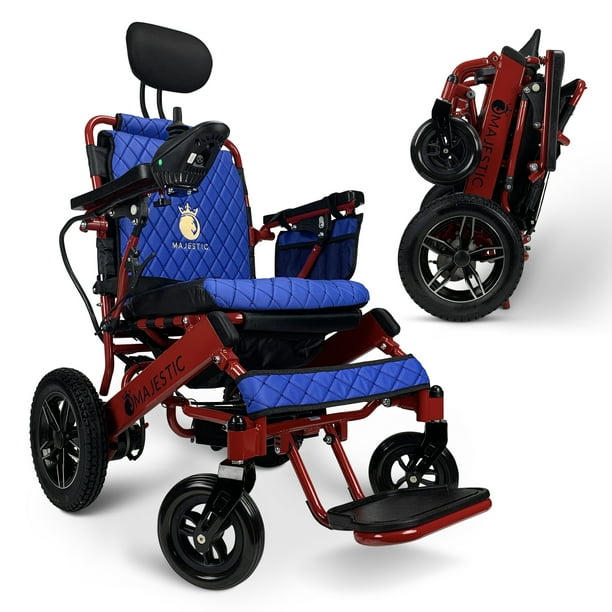 MAJESTIC 2022 New Remote Controlled Electric Wheelchair, Foldable