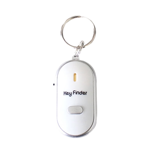 Localizador de llaves inalámbrico, localizador remoto con luz LED y control de sonido para encontrar billetera, llaves, teléfono, anteojos, localizador de mascotas. No necesita teléfono inteligente.
