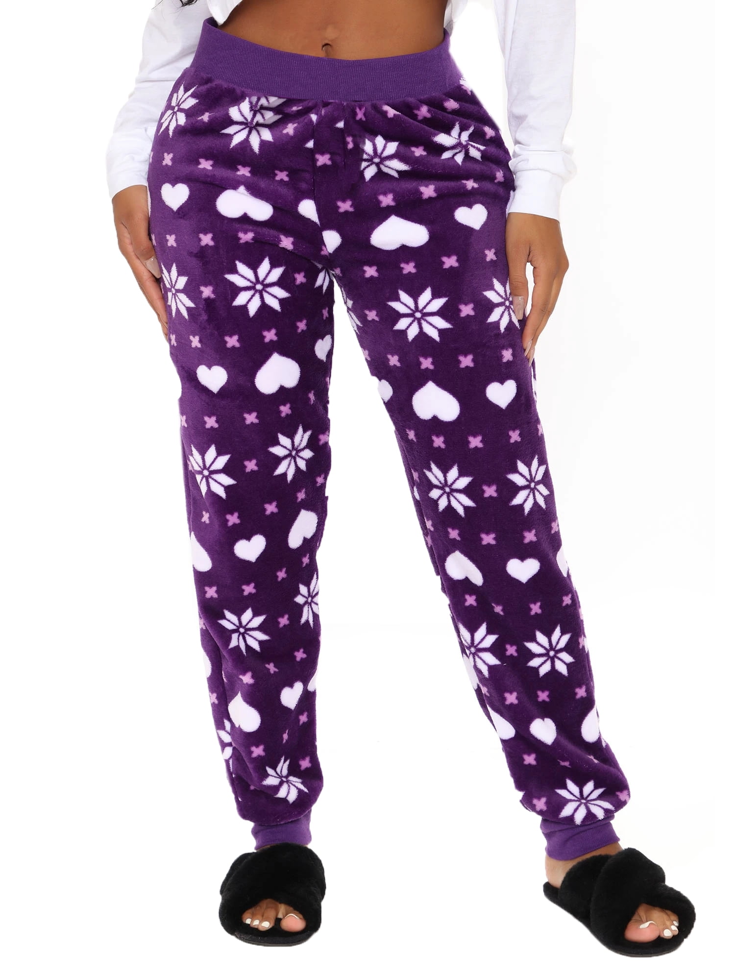 fuzzy yoga pants