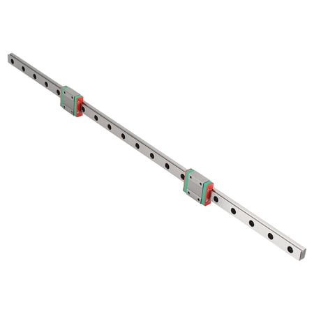 Linear Guide Rail, 500mm MGN12 Linear Slide Rail, 2pcs MGN12B Kit For ...