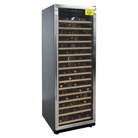 177 Bottles Large Wine Cooler Refrigerator, Built-in or Freestanding, Fast Cooling