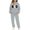 00-Grey53, variant on WOYY Girls Halloween Graphic Pullover Hoodie Sweatpants Outfits Kids Sweatsuits, Size 2-13
