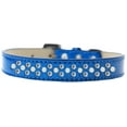 thumbnail image 3 of Dog, Puppy  Pet Ice Cream Collar, "Pearl and Clear Crystal Rimsets Sprinkles", 3 of 10