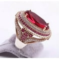 thumbnail image 2 of K-KED Women Fashion 925 Silver Plated Ring Cubic Zircon Wedding Delicate Jewelry Gift Sz 6-10-#1-7, 2 of 6