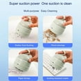 thumbnail image 4 of Cute Desktop Vacuum Cleaner Mini BearHead Ring Vacuum Cleaner for Cleaning Dust Crumbs Color,1x desktop vacuum cleaner,Apricot Color, 4 of 6