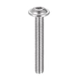 thumbnail image 4 of Unique Bargains M6 x 40mm 304 Stainless Steel Flanged Button Head Socket Cap Screws 20 Pack, 4 of 5