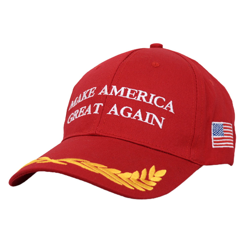 MAKE AMERICA GREAT AGAIN RED 2 PACK X2 USA TRUMP HAT 45TH PRESIDENT 