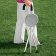 thumbnail image 3 of 2-in-1 Deluxe Folding Cane Seat, Aluminum, 3 of 4