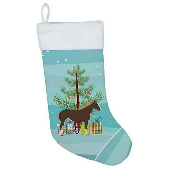 Carolines Treasures BB9273CS Percheron Horse Christmas Christmas Stocking
