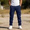 thumbnail image 6 of Gamivast Cargo Pants for Men Multiple Pockets Durable Outdoor Work Pants Straight Leg Structured Utility Fit Hiking Pants for Commuting Travel Clothing, 6 of 8