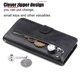 thumbnail image 5 of Estuche de Cuero PU con Cierre para iPhone 13 PRO MAX , Funda Protectora con Billetera y Correa, 5 of 6