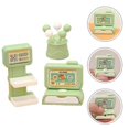 thumbnail image 3 of 1 Set Dollhouse Supermarket Cashier Toy Cash Register Model Lollipop Model Prop, 3 of 3