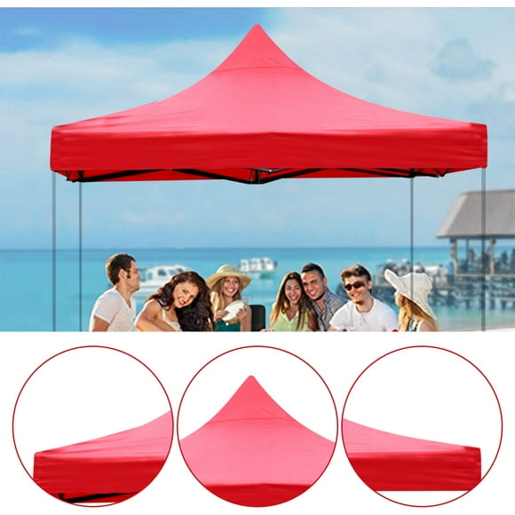 WJSXC Summer Outdoor and Sports Savings 2023! Po-p Up Canopy Replacement Canopy Tent Top-Cover, 6.56x6.56/8.2x8.2/9.84x9.84ft Replacement Canopy Cover For Instant Canopy Tent(without Bracket)