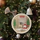 thumbnail image 4 of Ganfancp Decoraciones Navideñas Árbol de Navidad Luces Colgantes Circulares de Madera Reno Papá Noel Decoraciones para Fiestas Artículos En Liquidación 1*Decoración Luminosa Del Árbol de Navidad, 4 of 7