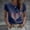 Red, variant on HOMBOM Womens Summer T Shirts Crew Neck Fourth of July Graphic Tees Basic Red Short Sleeve Tops for Young Woman