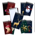 thumbnail image 4 of Clearance Office&Craft&Stationery under $5,Christmas Notebook Xmas Pocket Notebooks Christmas Notebook Santa Lined Journals Notebooks Merry Christmas Memo Pad For Xmas, 4 of 8
