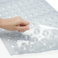 thumbnail image 1 of GPED Tapetes de Bañera para Ducha y Bañera, Tapete de Baño No Slip de 34 x 22 Pulgadas con Agujeros de Drenaje y Ventosas, Tapete de Baño Lavable a Máquina para el Piso de la Bañera con Ventosas y Ag, 1 of 6