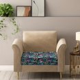thumbnail image 5 of Renewold Tropical Leaf Blue Stretch Sofa Seat Cushion Slipcover Soft Dog Couch Slipcover Elastic Separate Armchair Slipcover Pet Friendly for Living Room Home Decor, S, 5 of 5