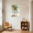 thumbnail image 2 of AVOI Christian Canvas Wall Art Beige Psalm 23 Pictures Coastal Beach Wall Decor Scripture Bible Verses Prints Inspirational Poster for Home Frame: 12x16in, 2 of 6