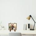 thumbnail image 4 of Adjustable Wooden Stand Storage Holder Rack for Plates Photos and Art Displays, 4 of 10