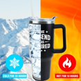 thumbnail image 4 of Retirement Gifts for Men Women Coworkers - The Legend Has Retired - Happy Retirement Gifts, Coworker Leaving Gifts, Farewell Gifts - 40 oz Tumbler with Handle and Straw, 4 of 6