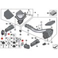 thumbnail image 5 of 13717613156 13718507321 Car Accessories Intake Muffler Grille Hose For 1 2 3 4 Series F20 F30 F32, 5 of 5