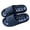 Navy, variant on Women's Slippers for Home and Spa - Comfortable Soft Pool Slides for Women and Men Massage Shower Slippers Easy On Indoor Outdoor Comfort