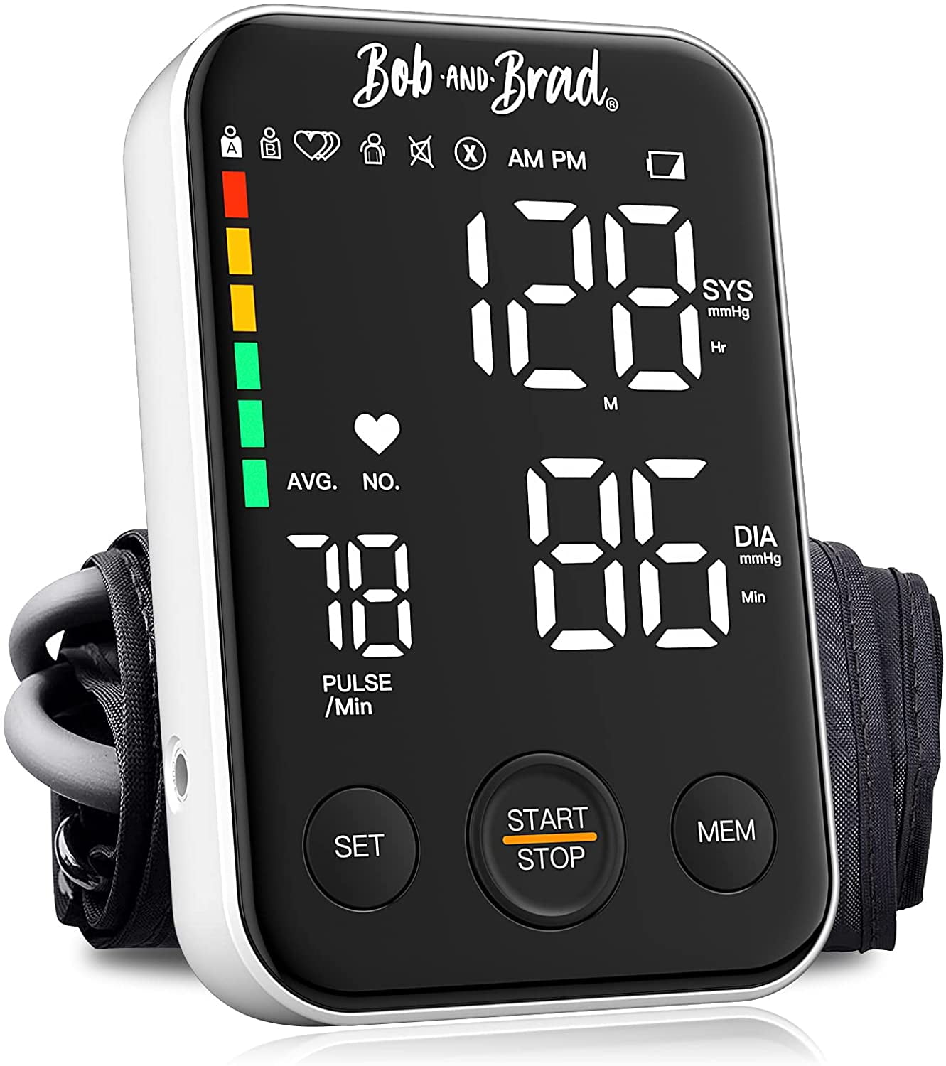 BOB AND BRAD Blood Pressure Monitoring Machine (Open box)