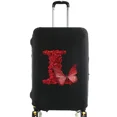 thumbnail image 1 of Thick Elastic Luggage Protective Cover Dust Cover Anti-Scratch Suitcase Covers Zipper Suit for 18-32 Inch Bag Red Rose Pattern 8Red Rose L L(26 - 28 inch), 1 of 6