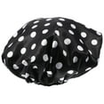 thumbnail image 1 of OULII Reusable Bath Shower Cap Water Resistance Microfiber Black 1Pack, 1 of 7
