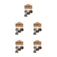 thumbnail image 1 of Pendientes de borla Vintage bohemio Minnieouse 12 Uds aleación grande, 1 of 6