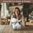 thumbnail image 3 of Aqua Elegante Spa Gift Basket For Women - Luxury Bath Set With Coconut & Vanilla, 3 of 10