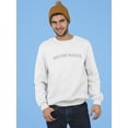 thumbnail image 2 of Text, Baton Rouge Men Sweatshirt, Male 4X-Large, 2 of 4