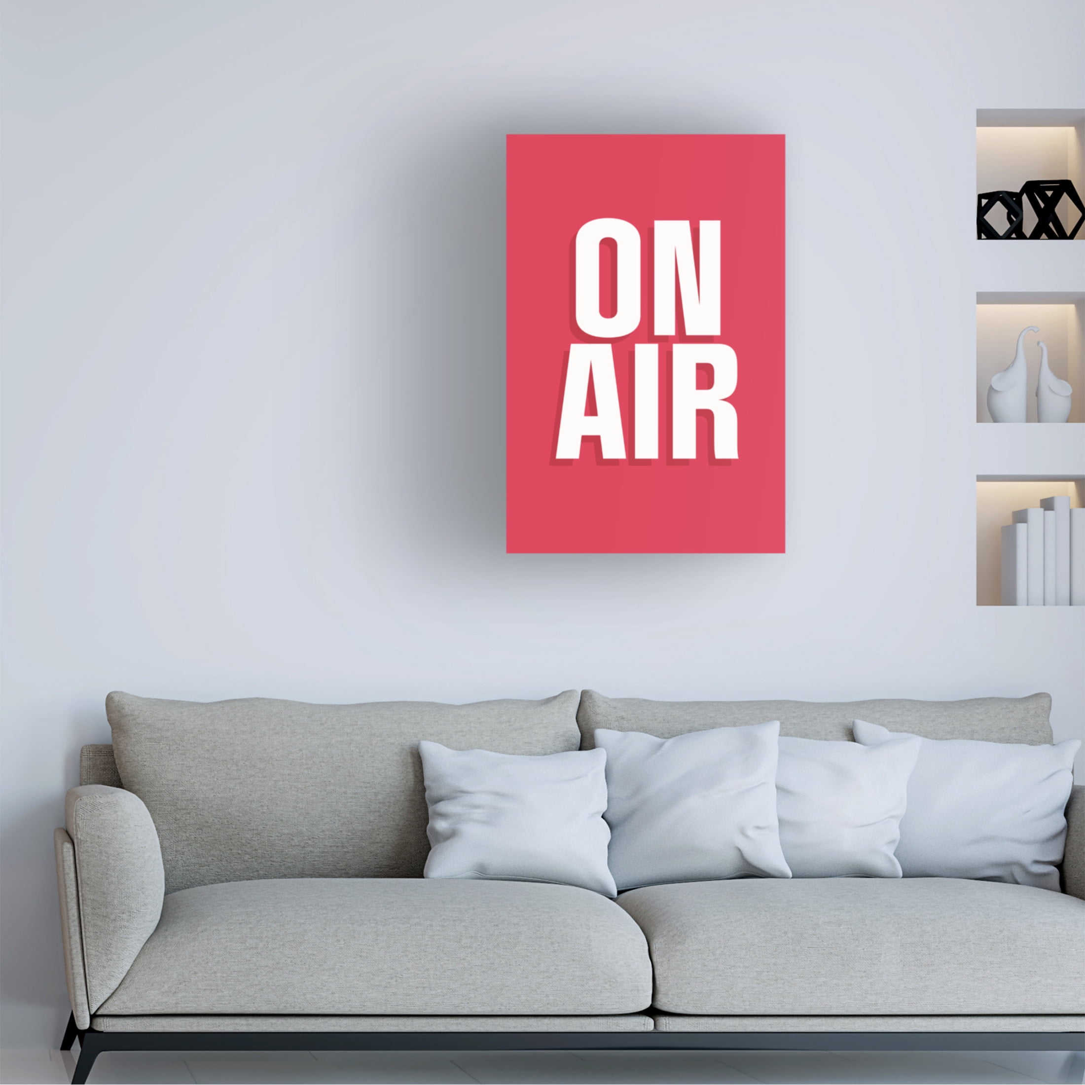 Trademark Fine Art Frankie KerrDineen  On Air Canvas Wall Art