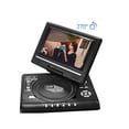 thumbnail image 1 of 7.8 Inch Mini DVD CD EVD Disc Player - Portable Digital Smart TV Player with Remote Control, 1 of 6