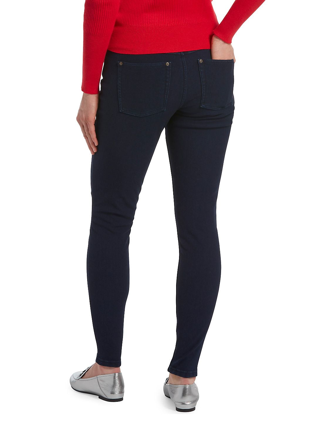 hue fleece lined denim leggings